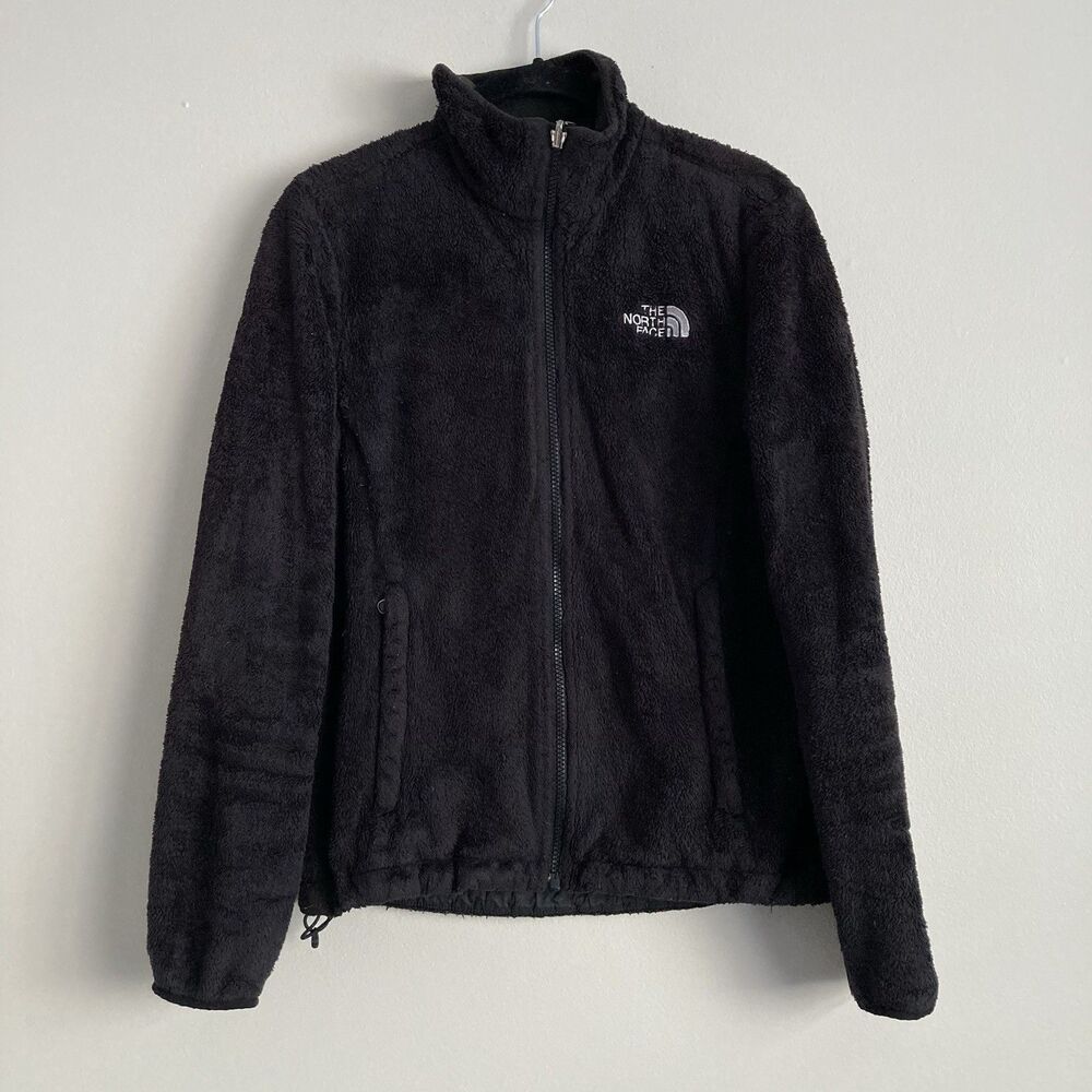 The North Face Womens Black Osito Fleece Full Zip Jacket Approx Size Small/Med